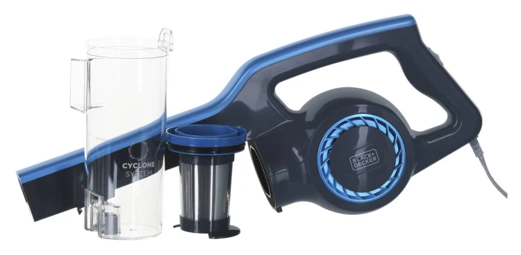 Odkurzacz pionowy przewodowy Black+Decker BXVMS600E 600W | 0,8l | dług.przewodu 6m | 160 x 39,9 x 249,90 mm