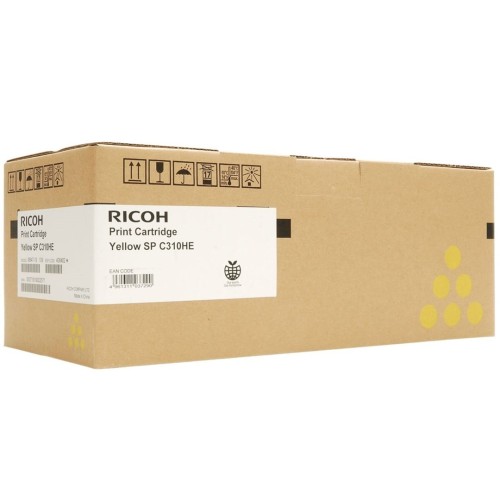 Ricoh Toner SP C310  HC 406482 / 407635 Yellow