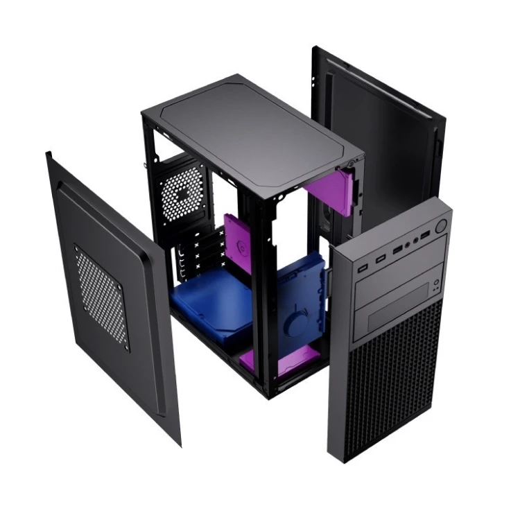 GEMBIRD OBUDOWA FORNAX K300 MINI-TOWER (2X USB 3.0, 2X USB 2.0, HD AUDIO) CZARNA