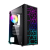 GEMBIRD OBUDOWA FORNAX 2500 MIDI-TOWER (1X USB 3.0, 2X USB 2.0, HD AUDIO, SZKLANY PANEL BOCZNY) CZARNA