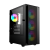 GEMBIRD OBUDOWA FORNAX 4000 MIDI-TOWER (2X USB 3.0, 1X USB 2.0, HD AUDIO, SZKLANY PANEL BOCZNY, PODŚWIETLENIE ARGB) CZARNA
