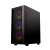 GEMBIRD OBUDOWA FORNAX 4000 MIDI-TOWER (2X USB 3.0, 1X USB 2.0, HD AUDIO, SZKLANY PANEL BOCZNY, PODŚWIETLENIE ARGB) CZARNA