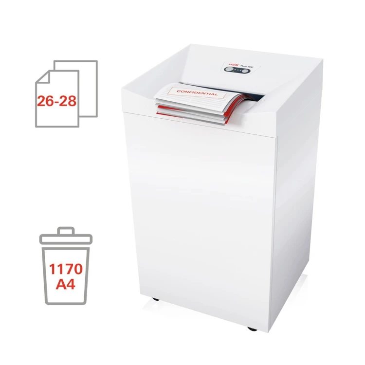 HSM Niszczarka Pure 630, 130L 3,9 mm