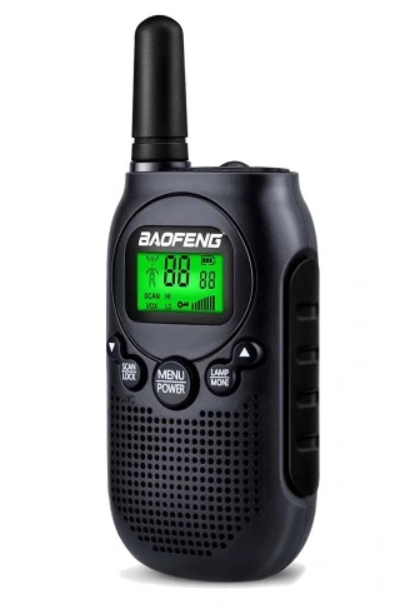 Krótkofalówka Baofeng BF-T6 Panda czarna, 2 sztuki