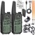 Krótkofalówka Baofeng BF-T25E zielona, 2 sztuki