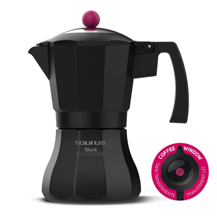 Kawiarka Taurus Black Moments na 3 filiżanki KCP90013l