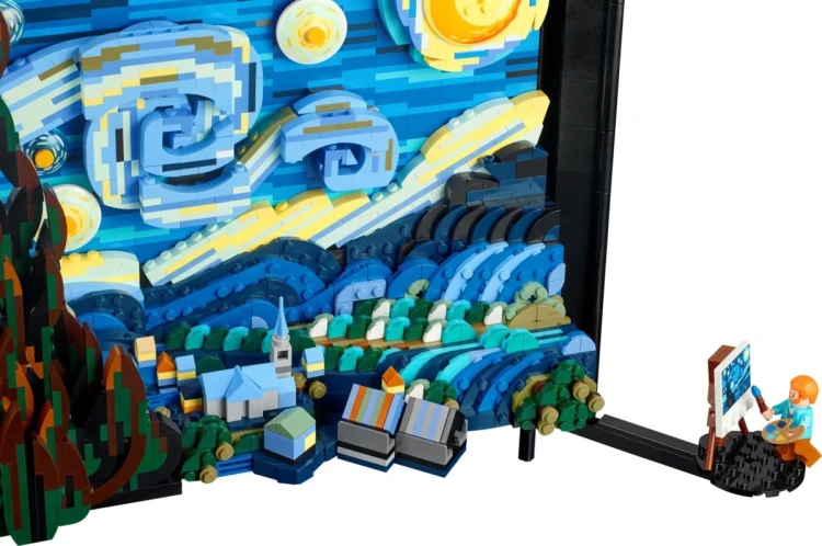 LEGO Ideas 21333 - „Gwiaździsta noc” Vincenta van Gogha