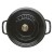 Garnek żeliwny okrągły Staub - 3.8 ltr, Czarny