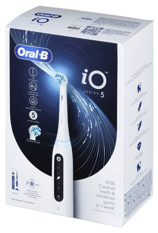 Braun Oral-B Szczoteczka elektryczn iO5 Quite White