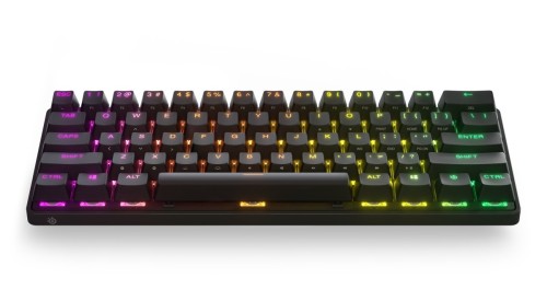 Klawiatura gamingowa SteelSeries Apex Pro Mini klawiatura do gier Światło LED RGB US Wireless OmniPoint Regulowany przełącznik mechaniczny Bluetooth P