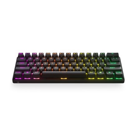 Klawiatura gamingowa SteelSeries Apex Pro Mini klawiatura do gier Światło LED RGB US Wireless OmniPoint Regulowany przełącznik mechaniczny Bluetooth P