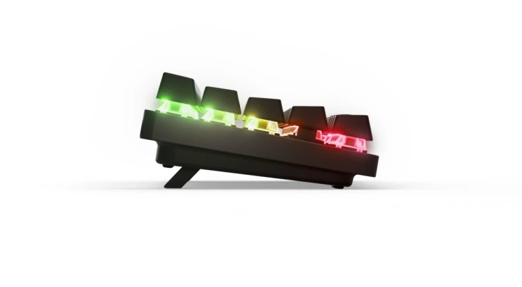 Klawiatura gamingowa SteelSeries Apex Pro Mini klawiatura do gier Światło LED RGB US Wireless OmniPoint Regulowany przełącznik mechaniczny Bluetooth P