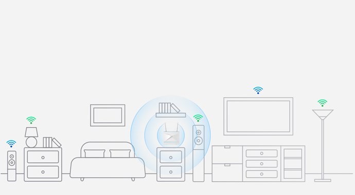 D-Link EAGLE PRO AI router bezprzewodowy Gigabit Ethernet Jedna częstotliwości (2,4 GHz) 4G Biały