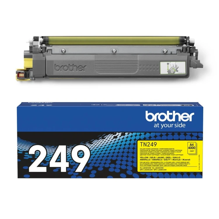Brother TN-249Y kaseta z tonerem 1 szt. Oryginalny Żółty