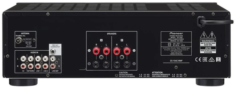 Amplituner Stereo Pioneer SX-10AE-B Black