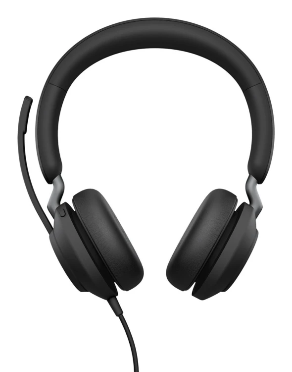 Słuchawki nauszne Jabra Evolve2 40 SE MS Stereo, USB-C, czarne