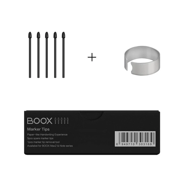 Końcówki do rysika Onyx Boox Marker Tips Max 2/Note/Nova  5pcs Czarne