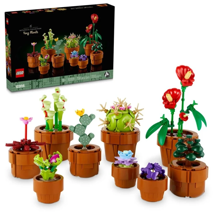 LEGO Icons 10329 - Małe roślinki