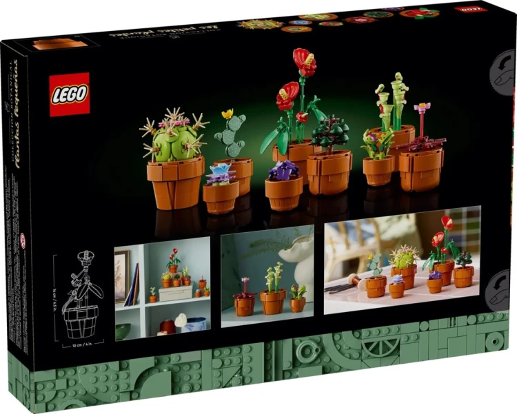 LEGO Icons 10329 - Małe roślinki