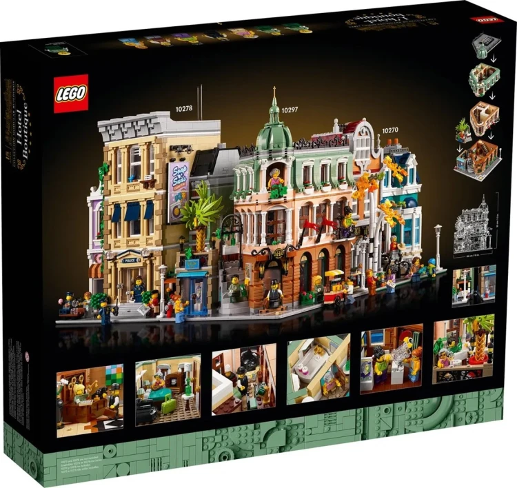 LEGO Creator Expert 10297 - Hotel butikowy