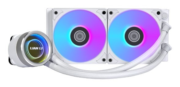 Wentylator Lian Li GALAHAD II 240 Trinity AIO Cooler, ARGB - white WASE-735