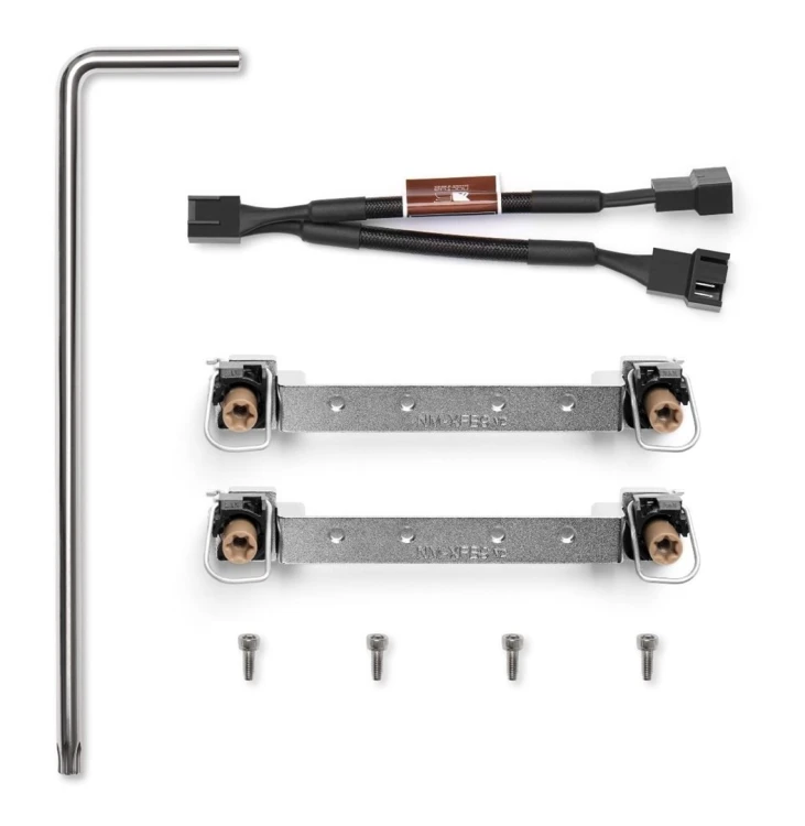 Noctua NH-D9 DX-4677 4U system chłodzenia komputerów Procesor Chłodnica powietrza 9,2 cm Aluminium, Beżowy, Brązowy