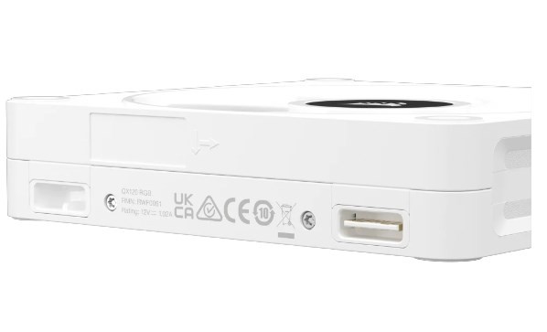 Corsair CO-9051005-WW system chłodzenia komputerów Obudowa komputera Wentylator 12 cm Biały 1 szt.