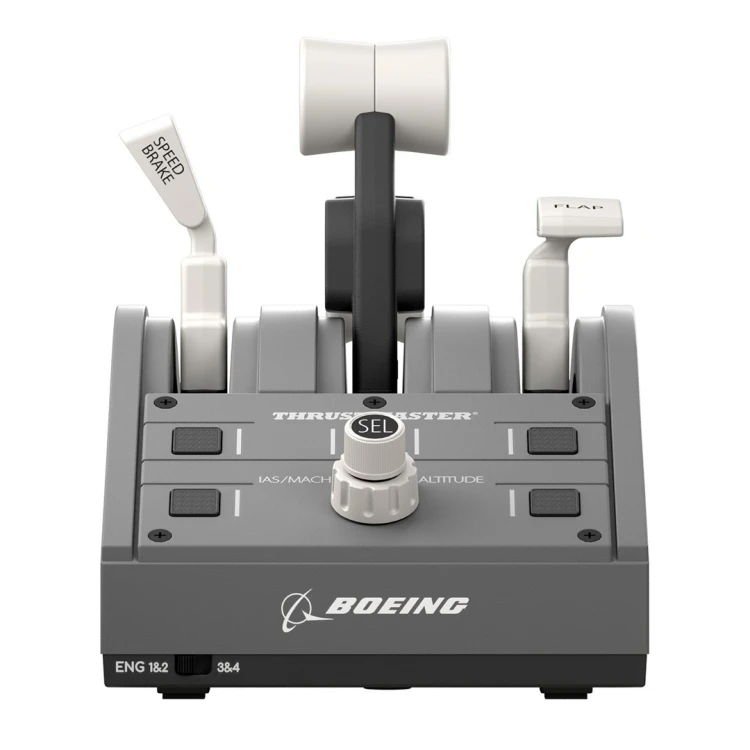 Thrustmaster TCA Yoke Pack Boeing Edition Czarny, Szary USB Fightstick PC, Xbox, Xbox One, Xbox One S, Xbox One X, Xbox Series S, Xbox Series X