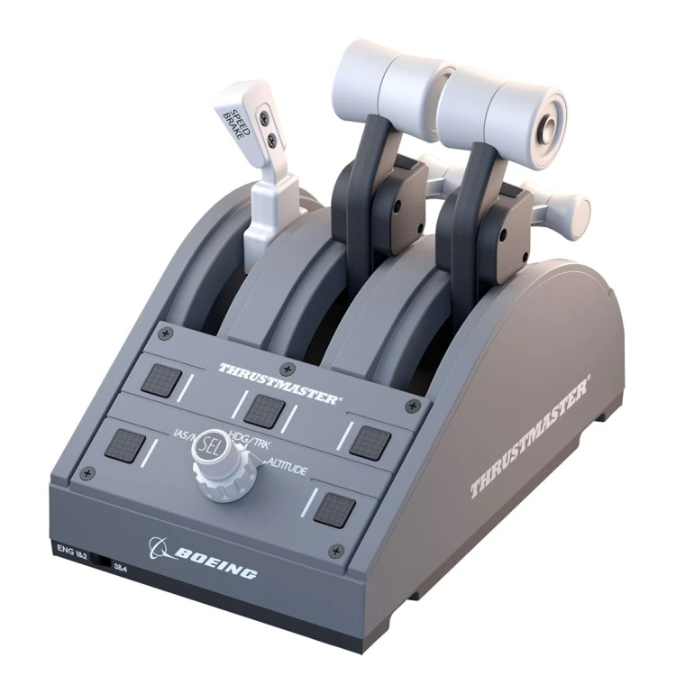 Thrustmaster TCA Yoke Pack Boeing Edition Czarny, Szary USB Fightstick PC, Xbox, Xbox One, Xbox One S, Xbox One X, Xbox Series S, Xbox Series X