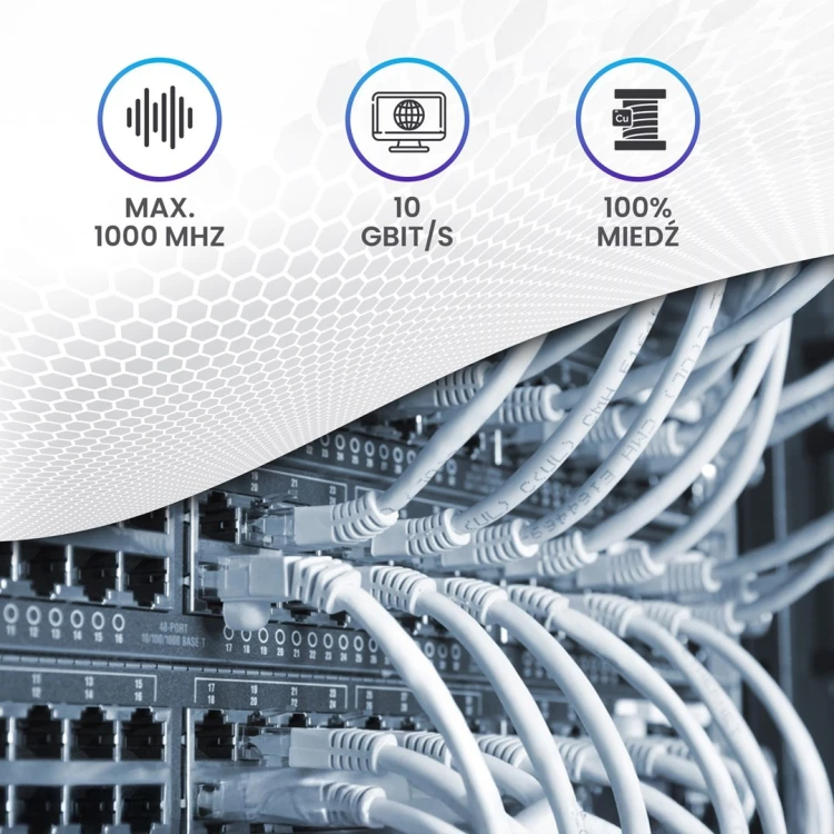 Extralink Kabel sieciowy skrętka CAT6A FTP (F/FTP) V2 Wewnętrzny 500M LSZH