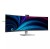 Philips 5000 series 49B2U5900CH/00 monitor komputerowy 124 cm (48.8") 5120 x 1440 px Dual QHD LCD Czarny
