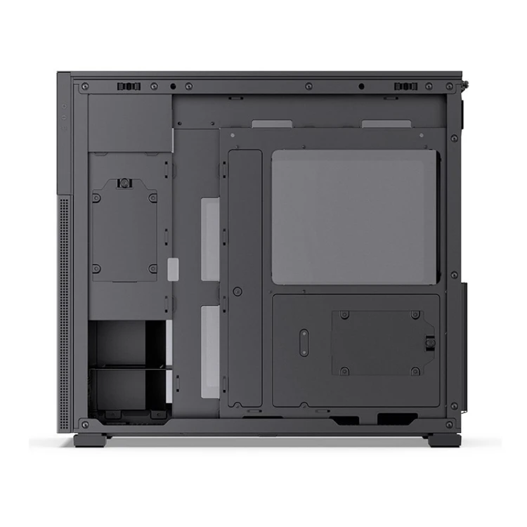 Obudowa Jonsbo D41 Screen ATX, Szkło Hartowane - czarna