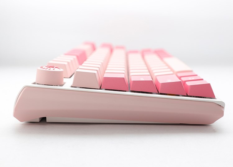 Ducky One 3 TKL Gossamer Pink klawiatura Gaming US