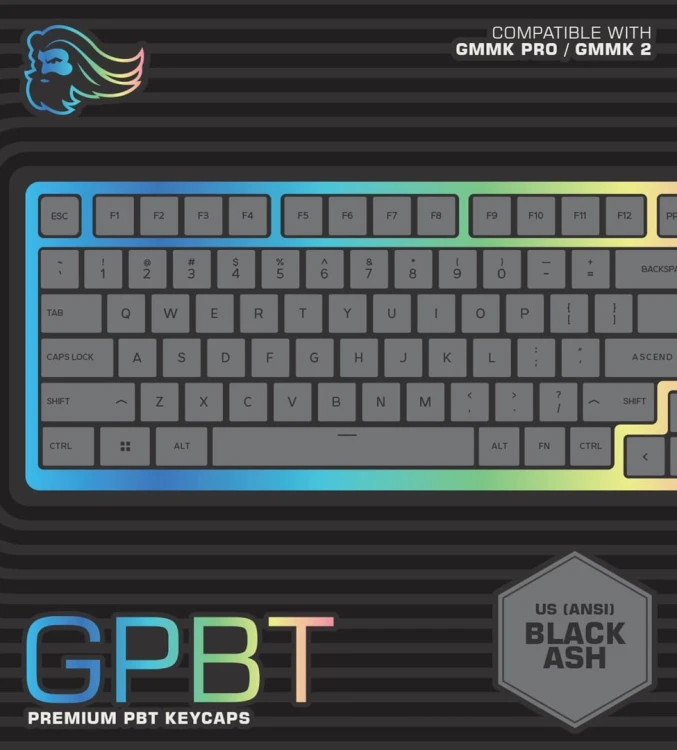 Glorious PC Gaming Race GPBT Nakładki na przyciski klawiatury