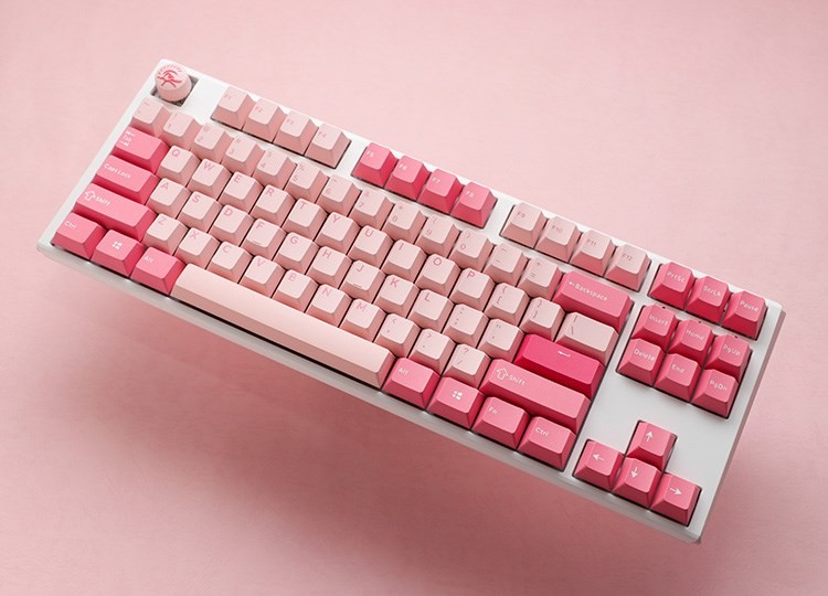 Klawiatura gamingowa Ducky One 3 TKL USB QWERTY Angielski Różowa