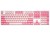 Ducky One 3 klawiatura Gaming USB QWERTY Angielski Różowy