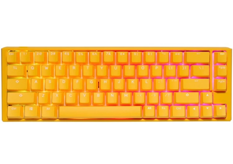 Klawiatura Ducky One 3 Yellow SF Gaming USB QWERTY US English Żółty
