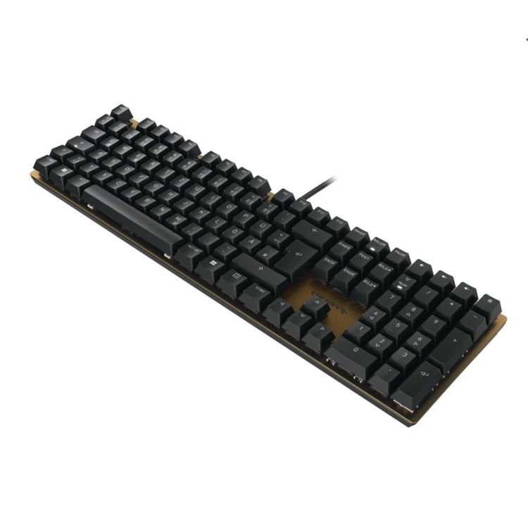 CHERRY KC 200 MX klawiatura Uniwersalne USB QWERTZ Niemiecki Czarny, Brąz