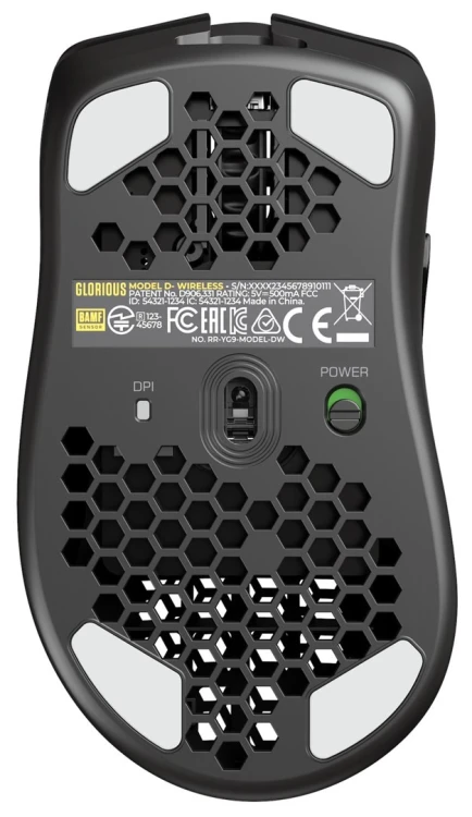 Glorious PC Gaming Race Model D- myszka Po prawej stronie RF Wireless 19000 DPI