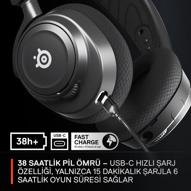 Słuchawki SteelSeries Arctis Nova 7 Czarne (61553)