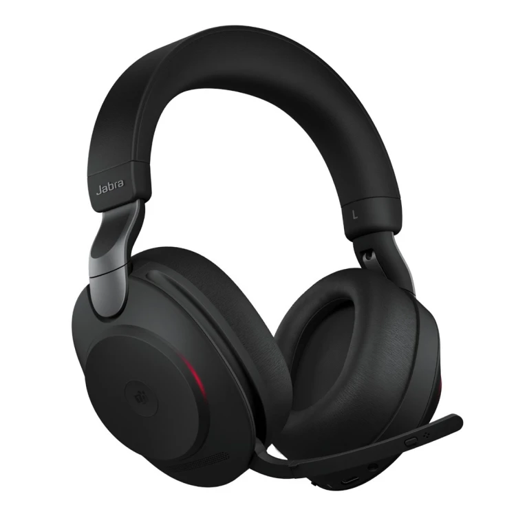 Jabra 28599-999-899 słuchawki/zestaw słuchawkowy Przewodowy i Bezprzewodowy Opaska na głowę Biuro/centrum telefoniczne USB Type-C Bluetooth Czarny