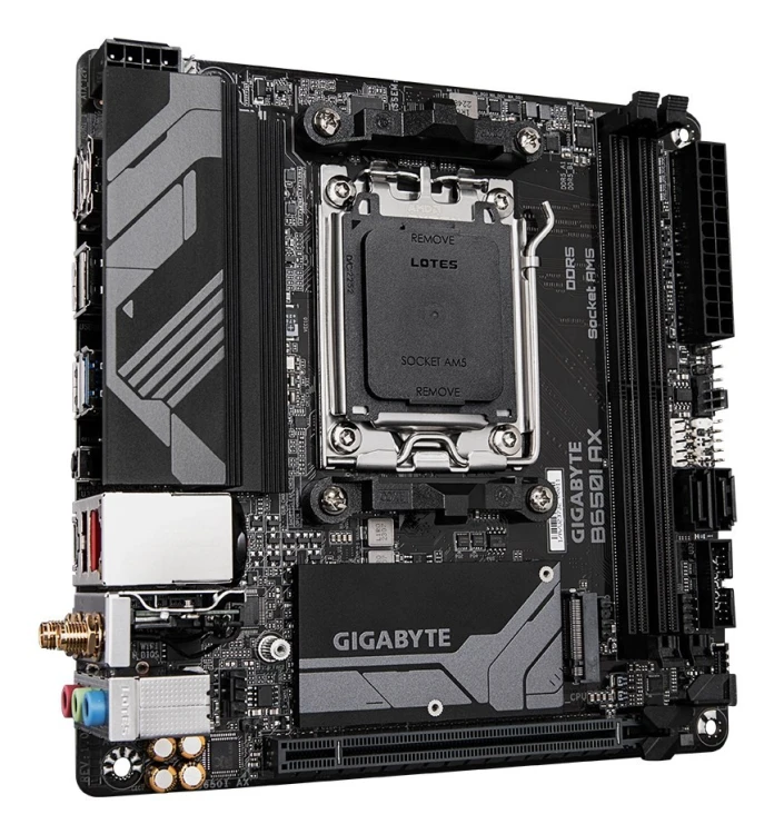 MB AMD B650 SAM5 MITX/B650I AX GIGABYTE