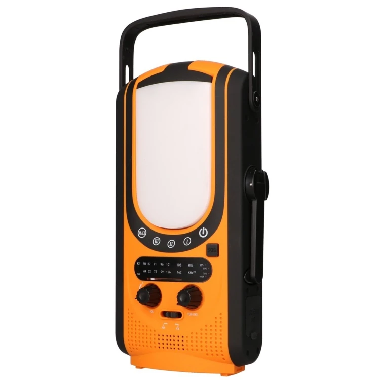 Extralink Power Ranger EPS-6000 | Powerbank | 6000mAh, Radio FM, Lampka LED, Dynamo, Panel solarny