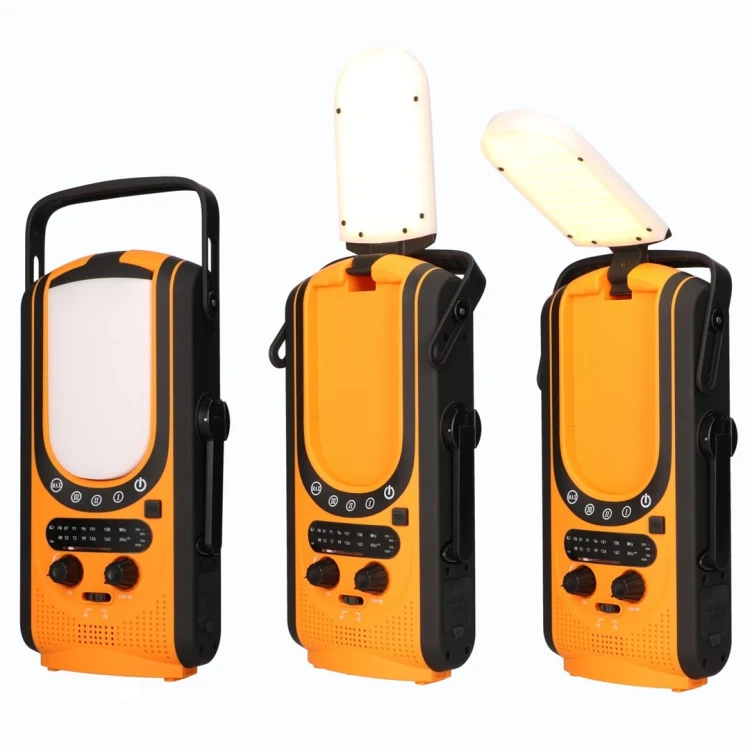 Extralink Power Ranger EPS-6000 | Powerbank | 6000mAh, Radio FM, Lampka LED, Dynamo, Panel solarny