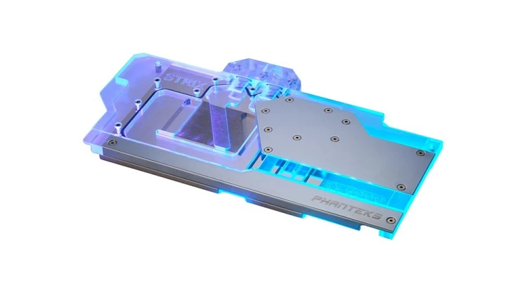 Phanteks PH-GB6900ASSRX_CR01 system chłodzenia komputerów Karta graficzna, Płyta główna, Procesor Zestaw do chłodzenia płynami Chrom 1 szt.