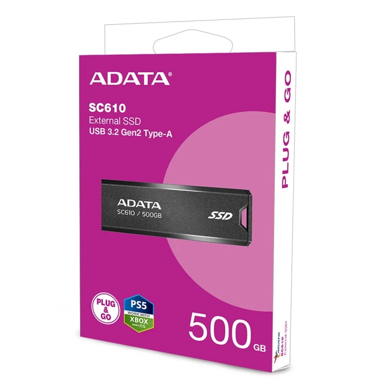 ADATA DYSK SSD SC610 500GB BLACK