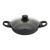 Patelnia BALLARINI Avola głęboka z 2 uchwytami tytanowa 28 cm 75002-923-0