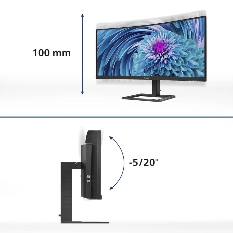MONITOR PHILIPS LED 34" 346E2CUAE/00
