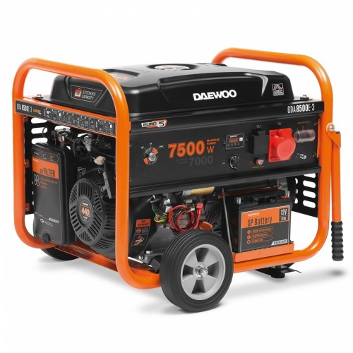 Agregat prądotwórczy 7,5KW/2,5KW -380V/230V  AVR GDA8500E-3 DAEWOO TRÓJFAZOWY