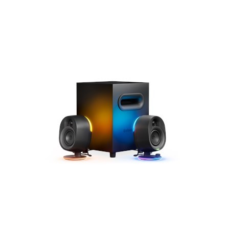 Steelseries Arena 7 zestaw głośników PC/Laptop Czarny 2.1 kan. 2-drożny Bluetooth